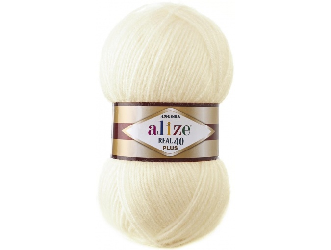 Alize Angora Real 40 Plus, 40% Wool, 60% Acrylic 5 Skein Value Pack, 500g фото 2