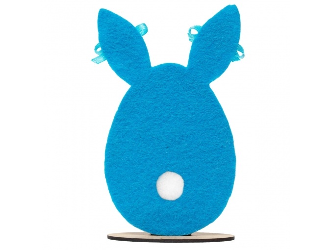 Blue Easter Bunny Cross Stitch Kit фото 2
