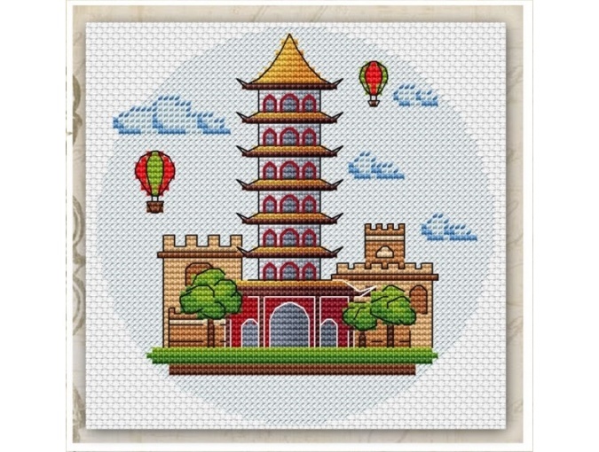 China Cross Stitch Pattern фото 2