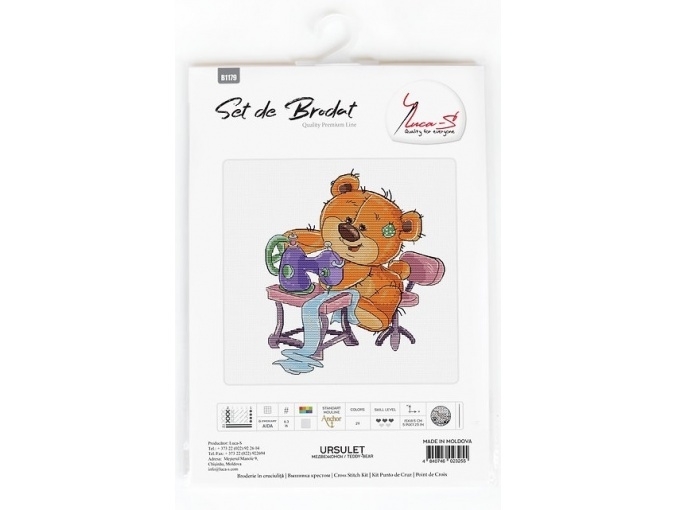 Teddy-bear 4 Cross Stitch Kit фото 2
