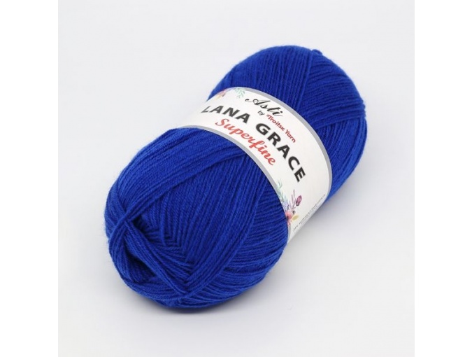 Troitsk Wool Lana Grace Superfine, 25% Merino wool, 75% Super soft acrylic 5 Skein Value Pack, 500g фото 13