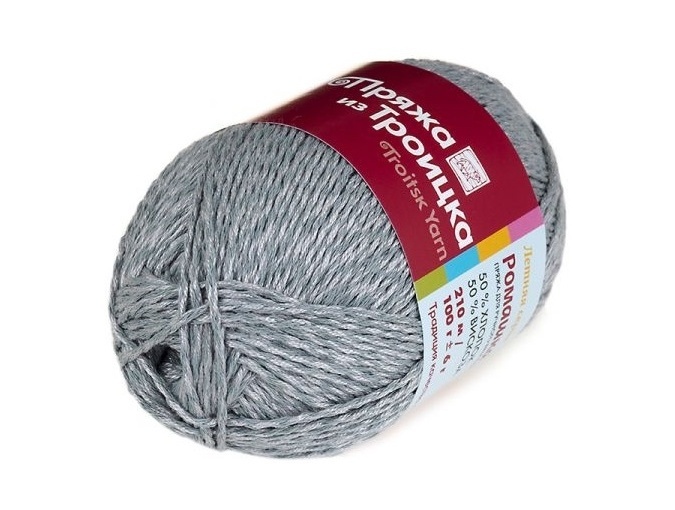 Troitsk Wool Camomile, 50% Cotton, 50% Viscose 5 Skein Value Pack, 500g фото 18