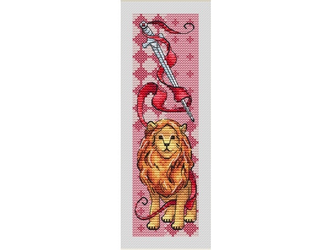 Magic Bookmarks. Red Cross Stitch Pattern фото 1