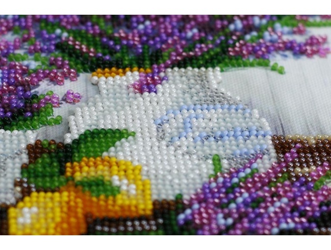 Lavander`s Aroma Bead Embroidery Kit фото 5