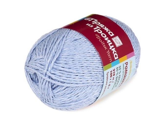 Troitsk Wool Camomile, 50% Cotton, 50% Viscose 5 Skein Value Pack, 500g фото 15