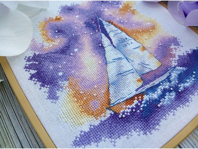 Sail Cross Stitch Pattern фото 4