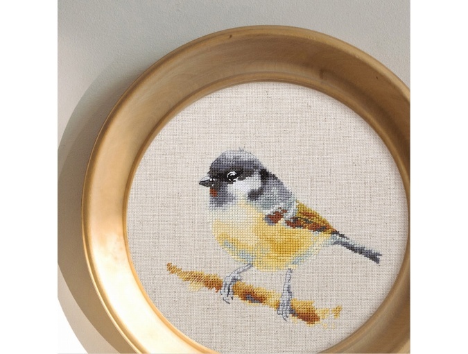 Watercolor Bird Cross Stitch Pattern фото 4