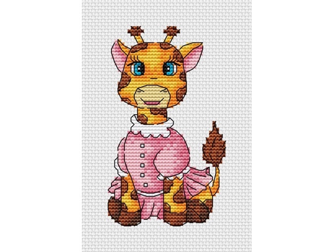 Giraffe Lola Cross Stitch Pattern фото 1