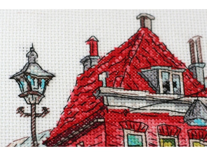Colored Town-3 Cross Stitch Kit фото 2