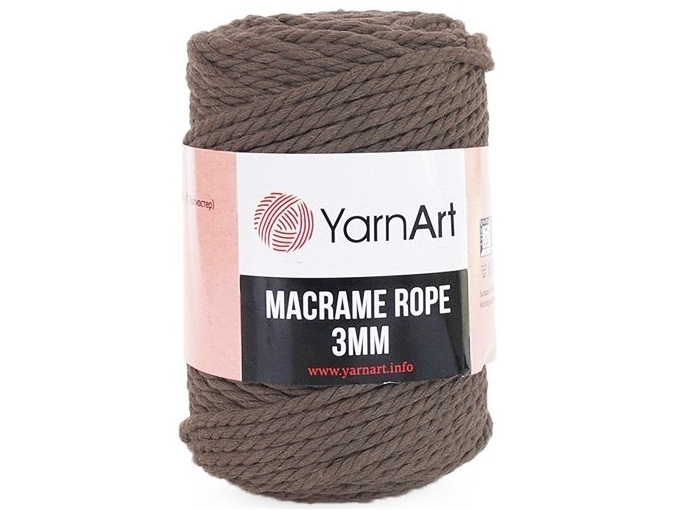 YarnArt Macrame Rope 3mm 60% cotton, 40% viscose and polyester, 4 Skein Value Pack, 1000g фото 27