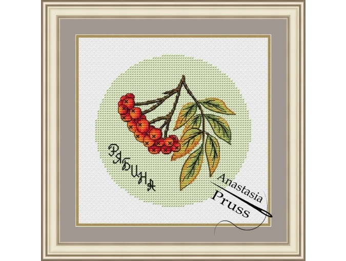 Rowanberry Cross Stitch Pattern фото 1