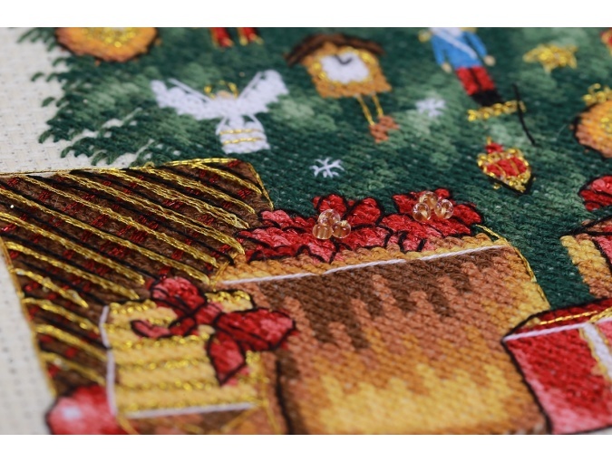 Victorian Christmas Tree Cross Stitch Kit  фото 6