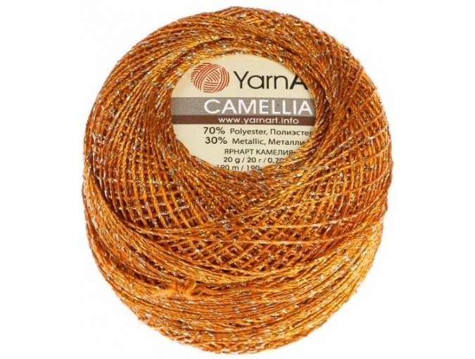 YarnArt Camellia 70% polyester, 30% metallic, 10 Skein Value Pack, 250g фото 12