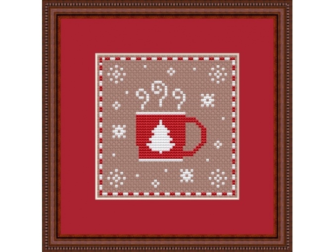 Christmas Mugs Cross Stitch Pattern фото 2