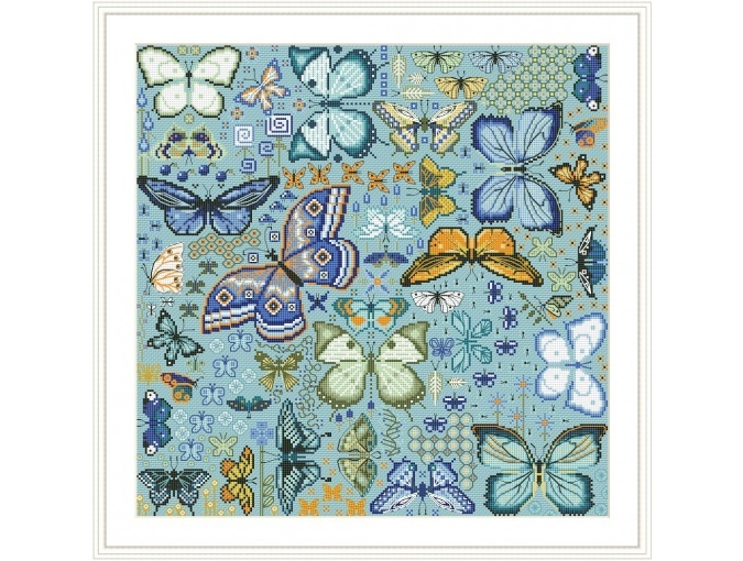 Butterflies. Evening Cross Stitch Pattern фото 5