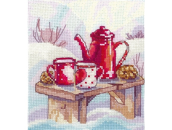 Favorite Tea Cross Stitch Kit фото 1