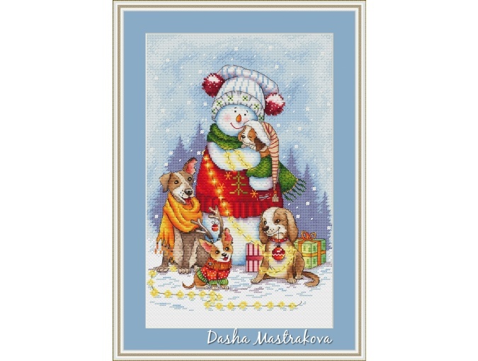 Friendly Company Cross Stitch Pattern, code DM-008 Darya ...