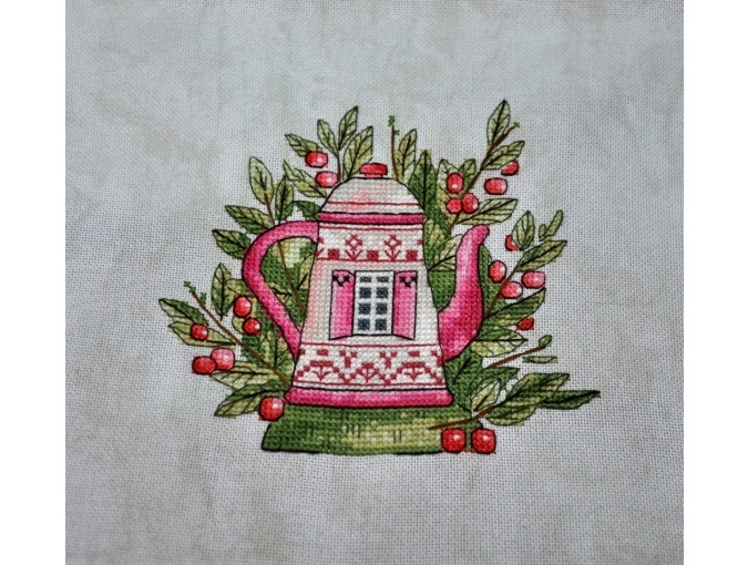 Cherry House Cross Stitch Pattern фото 3