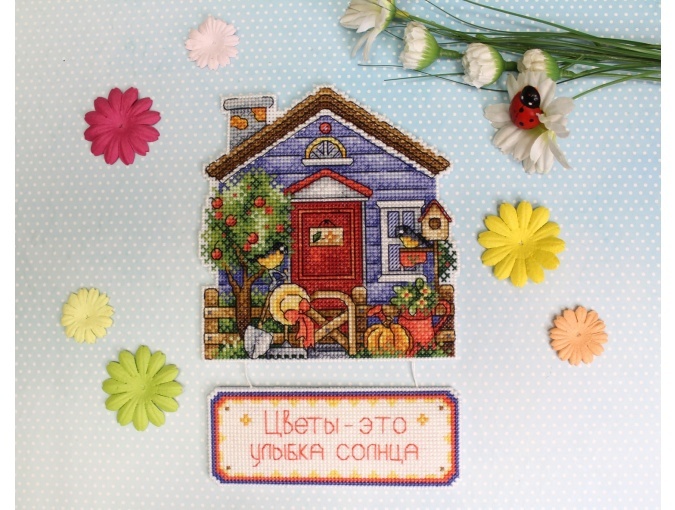 Gardener's House Cross Stitch Kit фото 3