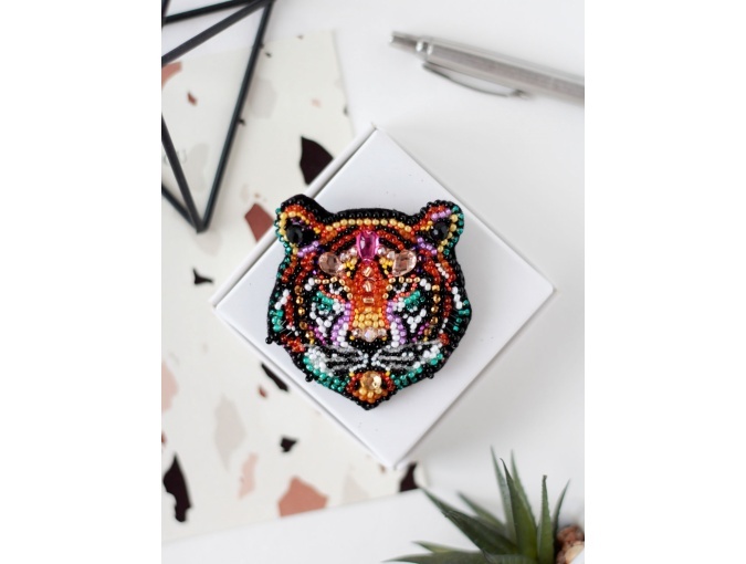 Tiger Bead Embroidery Kit фото 1