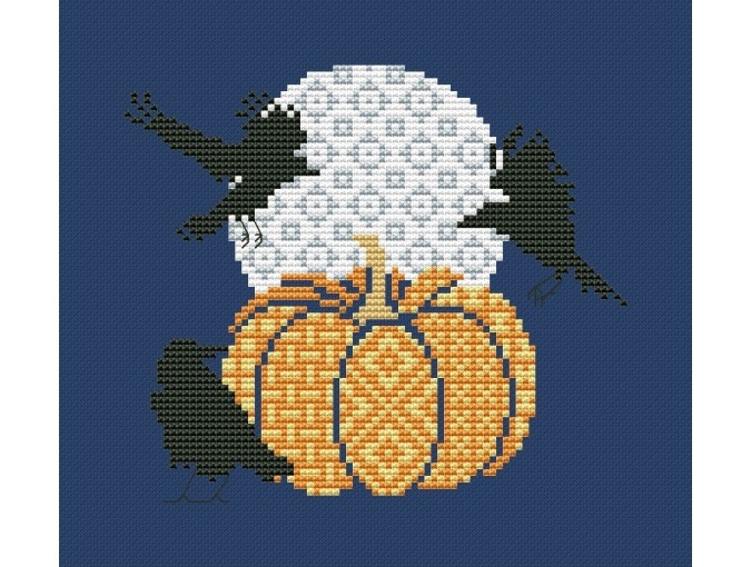 Carrion-crows Cross Stitch Pattern фото 2