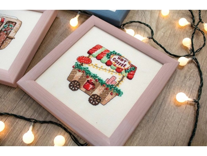 Happy Holidays Moments Cross Stitch Kit фото 4