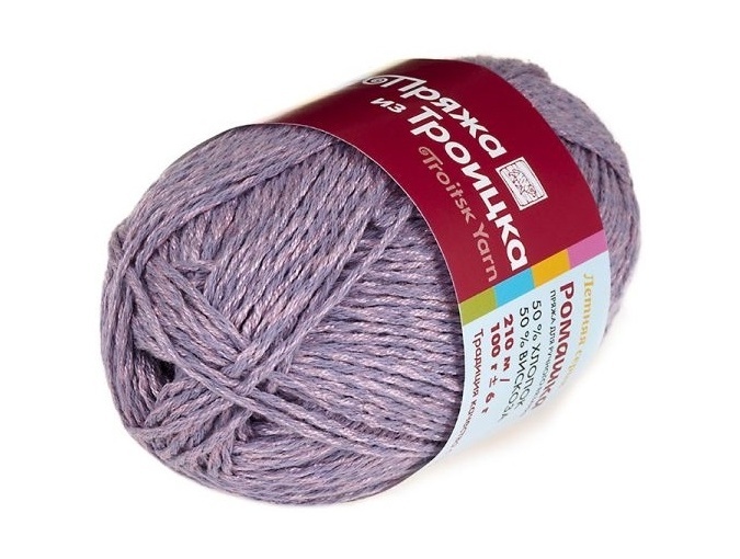 Troitsk Wool Camomile, 50% Cotton, 50% Viscose 5 Skein Value Pack, 500g фото 31