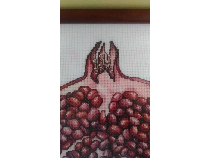 The Juicy Pomegranate Cross Stitch Pattern фото 4