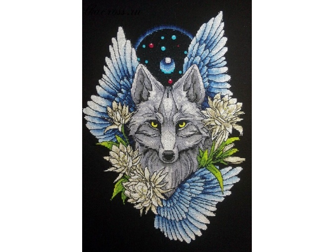 Dreamсatchers. Wolf 1 Cross Stitch Pattern фото 2