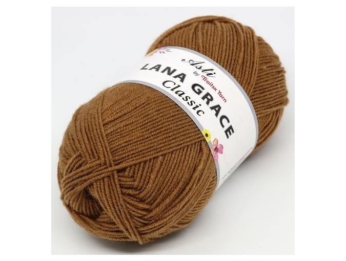 Troitsk Wool Lana Grace Classic, 25% Merino wool, 75% Super soft acrylic 5 Skein Value Pack, 500g фото 17