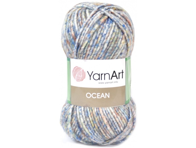 YarnArt Ocean 20% Wool, 80% Acrylic, 5 Skein Value Pack, 500g фото 7