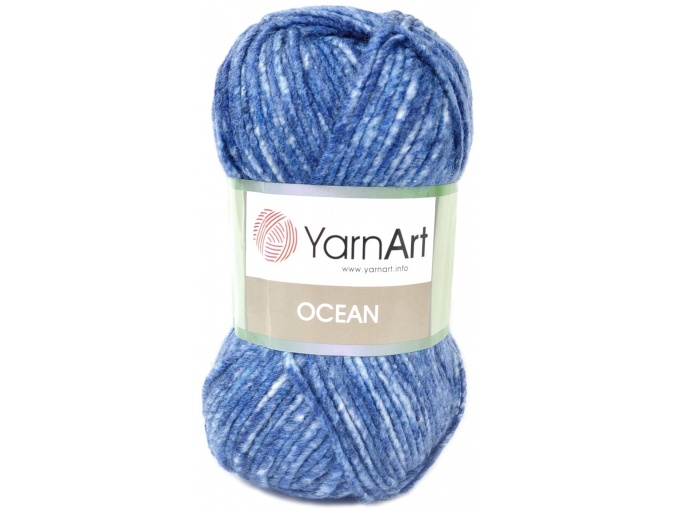 YarnArt Ocean 20% Wool, 80% Acrylic, 5 Skein Value Pack, 500g фото 5