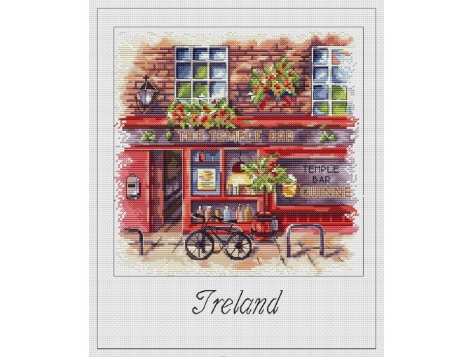 Ireland Cross Stitch Pattern фото 1