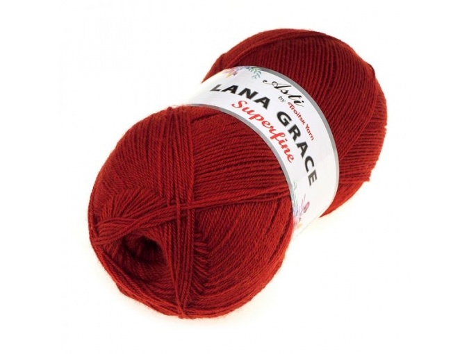 Troitsk Wool Lana Grace Superfine, 25% Merino wool, 75% Super soft acrylic 5 Skein Value Pack, 500g фото 50