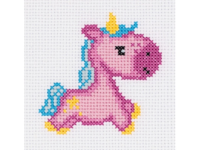 Little Unicorn Cross Stitch Kit фото 1