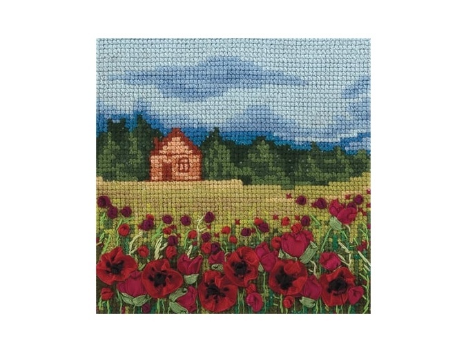 Poppy Field Embroidery Kit фото 1