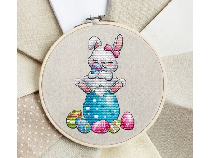 Easter Bunny 2 Cross Stitch Chart фото 1