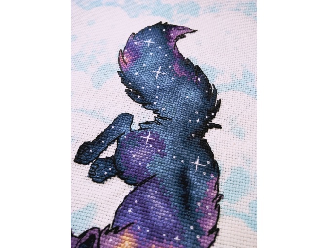Starlight Night. Star Fox Cross Stitch Pattern фото 4
