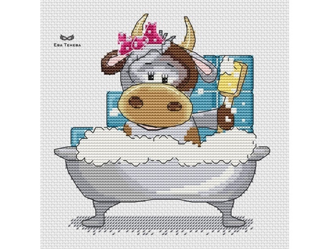 New Year's Booklet. Getting Ready Cross Stitch Pattern фото 1