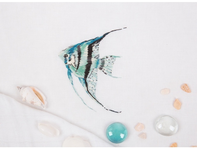 Small Fish Embroidery Kit фото 3