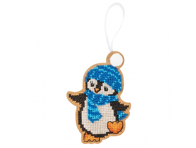 Christmas Toys. Penguin Cross Stitch Kit фото 1