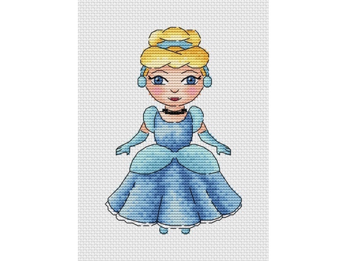 Princess from Fairy Tale Cross Stitch Pattern фото 1