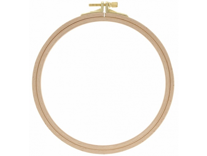 Screwed Wooden Embroidery Hoops 16cm/8mm фото 1
