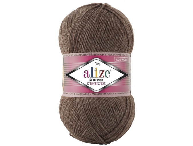 Alize Superwash Comfort Socks 75% wool, 25% polyamide 5 Skein Value Pack, 500g фото 12