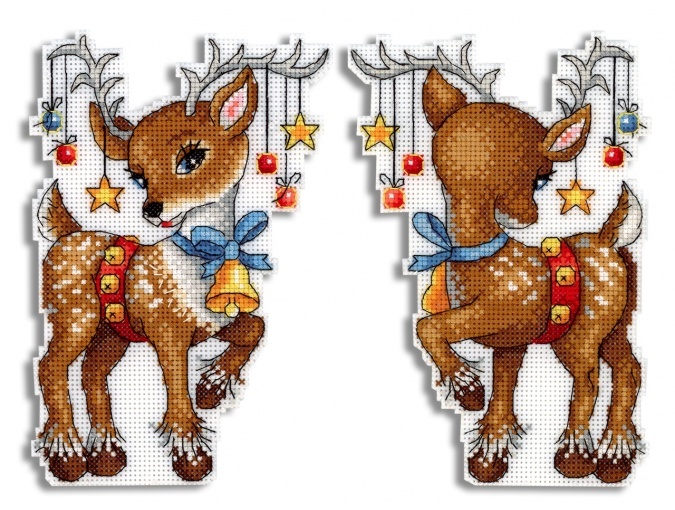 Christmas Helper Cross Stitch Kit, code R-452 MP Studia ...