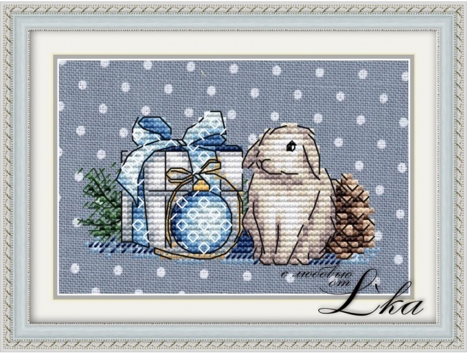 Bunny - Gift Cross Stitch Pattern фото 1