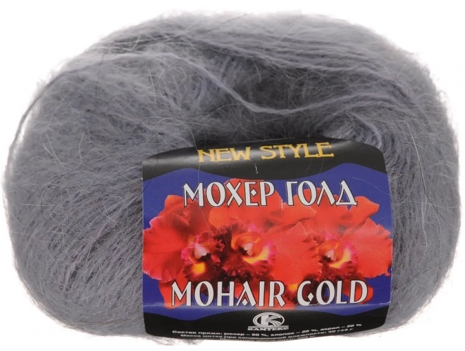 Kamteks Mohair Gold 60% mohair, 20% cotton, 20% acrylic, 10 Skein Value Pack, 500g фото 25