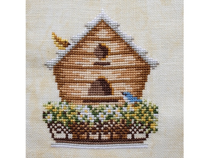 Birdhouse 4 Cross Stitch Pattern фото 2