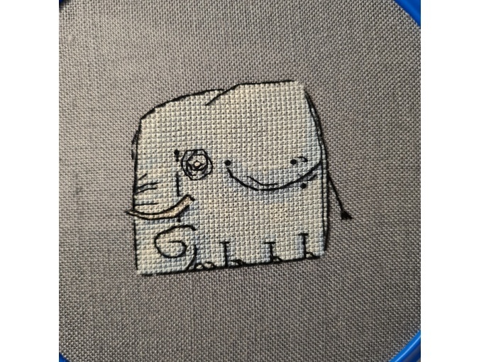An Elephant Cross Stitch Pattern фото 5
