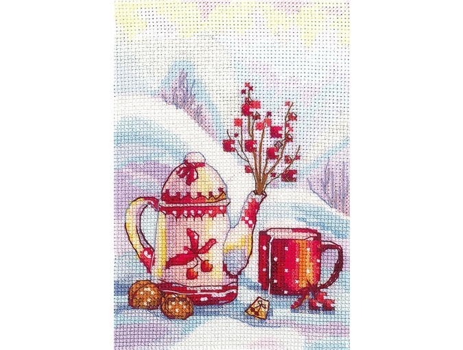 Berry Tea Cross Stitch Kit фото 1